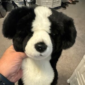 The Puppet Company Border Collie Puppet Buddies Hand Puppet